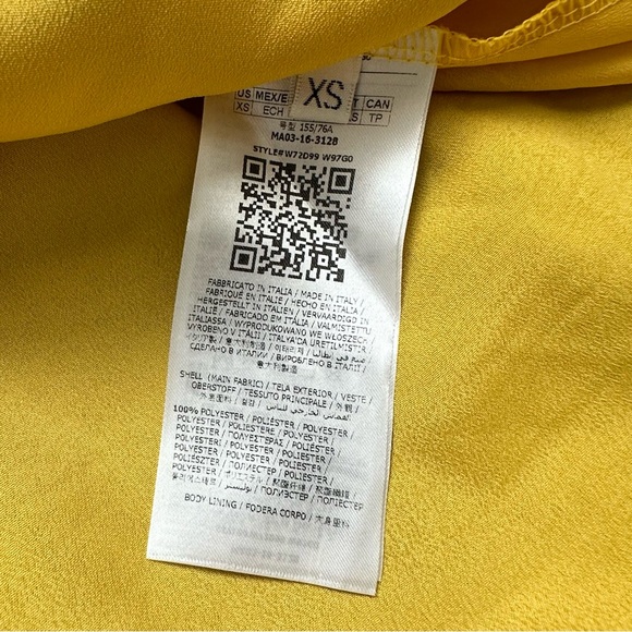 GUESS Embroided Mesh Palm Leaf Mini Skirt - Picture 5 of 6